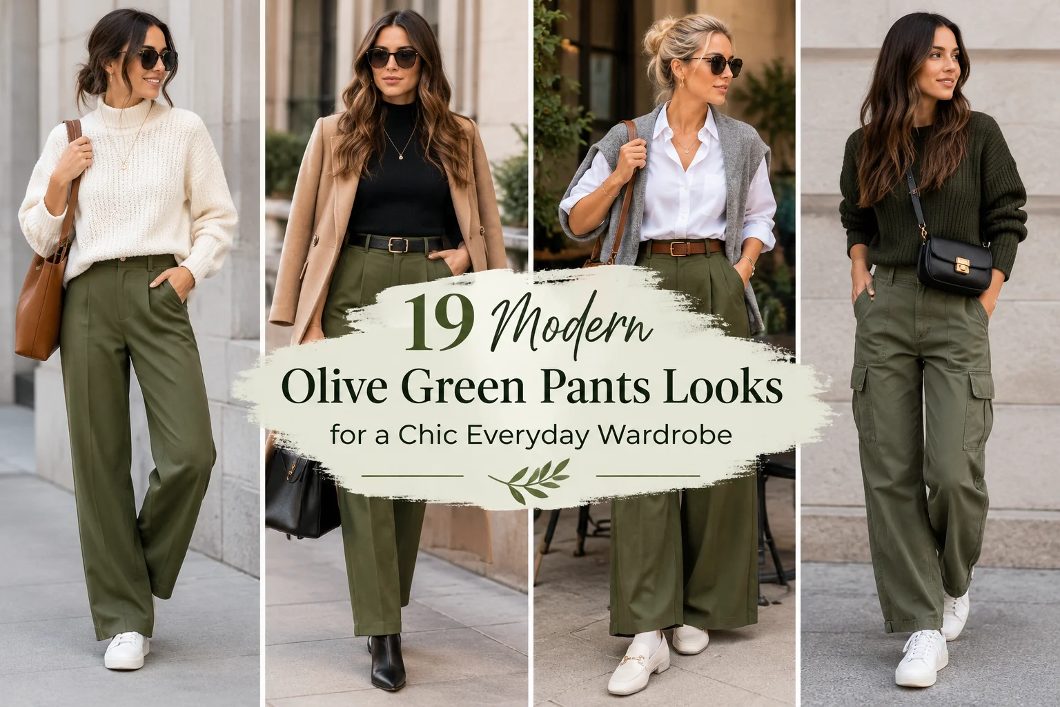 19 Modern Olive Green Pants Looks for a Chic Everyday Wardrobe