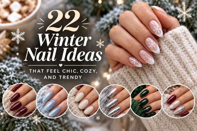 25 Winter Nail Ideas That Feel Chic, Cozy, and Trendy